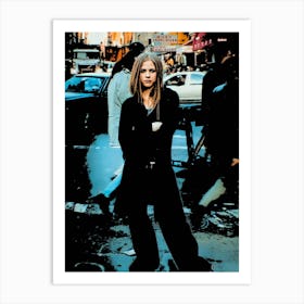 Avril Lavigne 4 Art Print