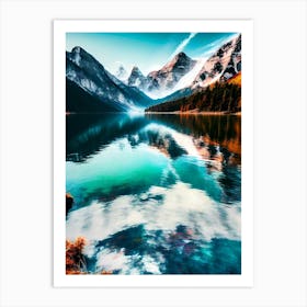 Alpine Lake Art Print