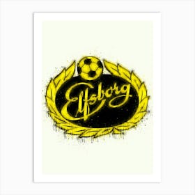 Elfsborg Allsvenskan Sweden Art Print