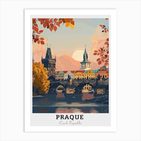 Prague City Travel Art Print