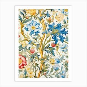 William Morris Floral 1 Art Print