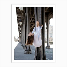 The Urban Yoga: Paris 01 Art Print