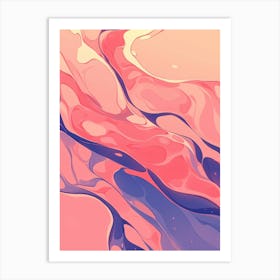 Abstract Background 44 Art Print