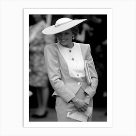 Hrh Princess Diana Art Print