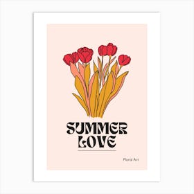 Summer Love 2 Art Print