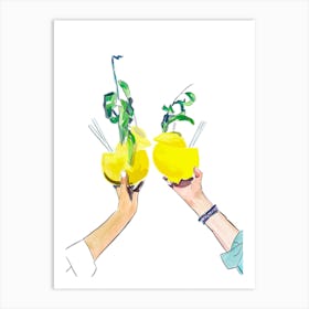 When life gives you lemons Art Print