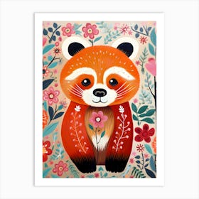 Red Panda 2 Art Print