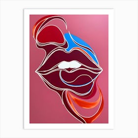 'Lips' Art Print