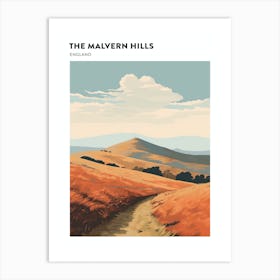 The Malvern Hills England 1 Hiking Trail Landscape Poster Art Print