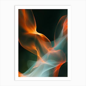 Abstract Smoke 9 Art Print