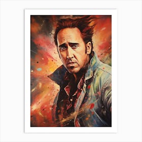 Nicolas Cage (1) Art Print