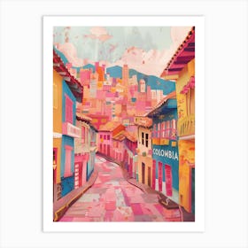 Colombia City Street Art Print