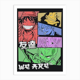 One Piece Anime Poster 21 Art Print