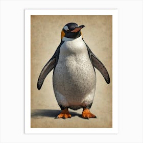 Penguin 4 Art Print