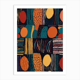 Abstract Pattern 4 Art Print