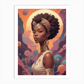 Afro-Futurism Art Print