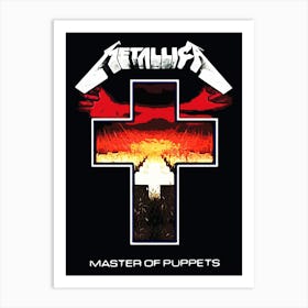 Metallichead - Master Of Puppets 1 Art Print