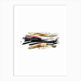 Brush Strokes Art Print