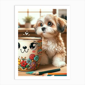 Shih Tzu Art Print