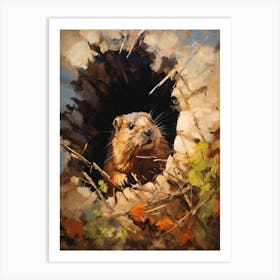 Ground Squirrel 5 Art Print