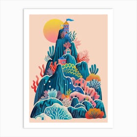 House On The Hill 1 Art Print