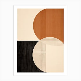 Cuxhaven Contrast, Geometric Bauhaus Art Print