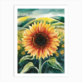 Sunflower Art Print