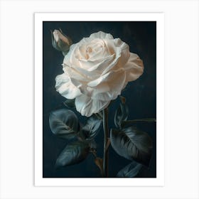 White Rose 2 Art Print