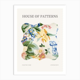 Floral Pattern Poster 9 Art Print