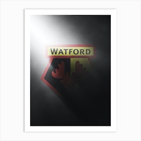 Watford Football Poster Art Print