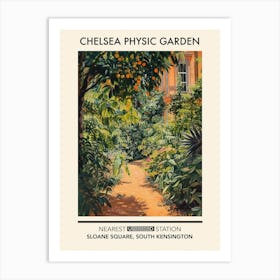 Chelsea Physic Garden London Parks Garden 4 Art Print