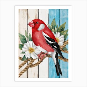 Bird On A Branch 3 Art Print