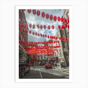 Chinese Lanterns Art Print