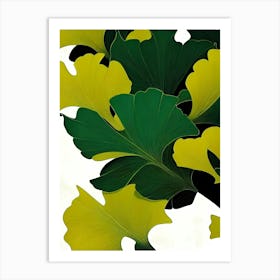 Ginkgo Leaves 51 Art Print