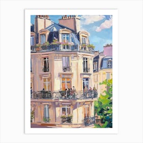 Paris Architecture Building Art Print