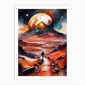 Out of this World - The Path Ahead Art Print