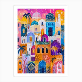 Islamic City 5 Art Print