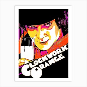 Clockwork Orange movie 4 Art Print