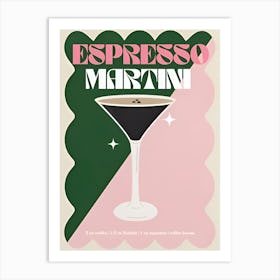 Espresso Martini 1 Art Print