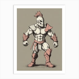 Spartan Warrior Art Print