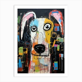 Graffiti Street Collars: Dog Art Print