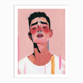 Portrait Of A Man 48 Art Print