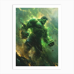 Hulk 24 Art Print