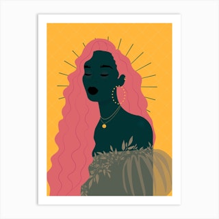 Renaissance Yellow Art Print