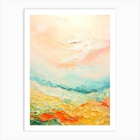 Abstract Landscape Painting 19 Art Print