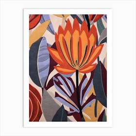 Fall Botanicals Tulip 1 Art Print