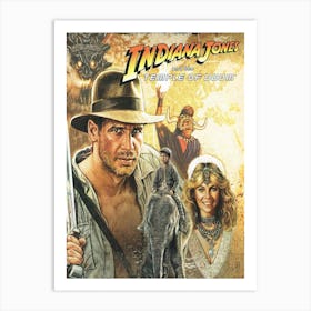 Indiana Jones 1 Art Print