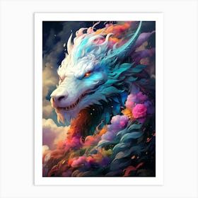 Dragon In The Sky 1 Art Print