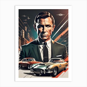 James Bond Fan Art Poster Art Print