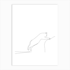 Kitty Cat Art Print